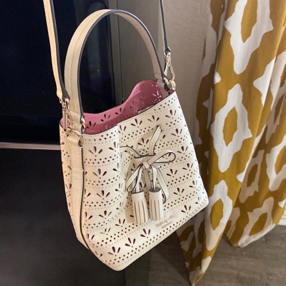 Kate spade white crossbody